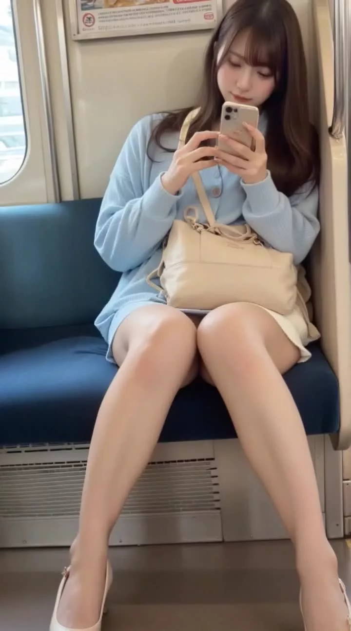ノーパン電車🚃❤️