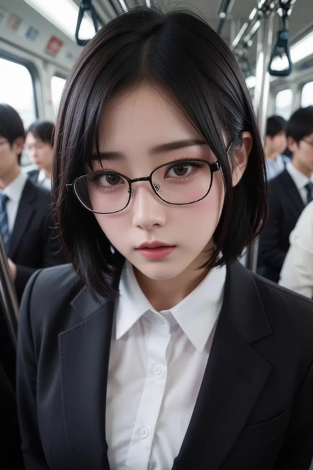 S寄りの彼女との電車内の過ごし方